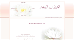 Desktop Screenshot of heilen-und-leben.de